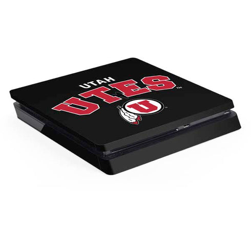 University of Utah Utes Logo PlayStation PS4 Skins