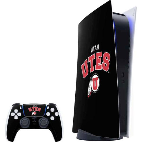 University of Utah Utes Logo PS5 Bundle Skin