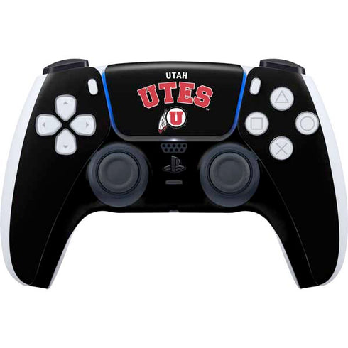 University of Utah Utes Logo PlayStation PS5 Skins