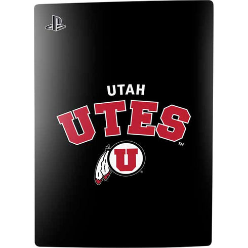 University of Utah Utes Logo PS5 Digital Edition Bundle Skin