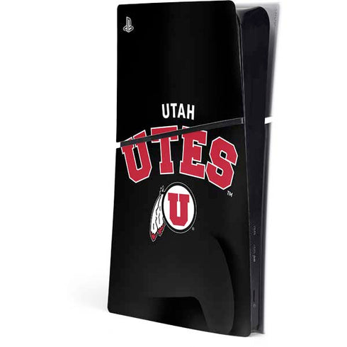 University of Utah Utes Logo PlayStation PS5 Skins