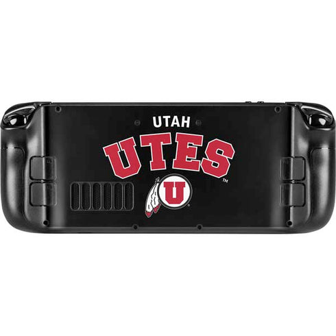 University of Utah Utes Logo Steam Deck Handheld Gaming Computer Skin