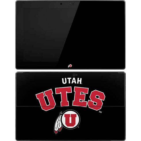 University of Utah Utes Logo Surface Pro Tablet Skin