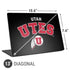 University of Utah Utes Logo Universal Laptop 13in (10.6 x 7.6in) Skin