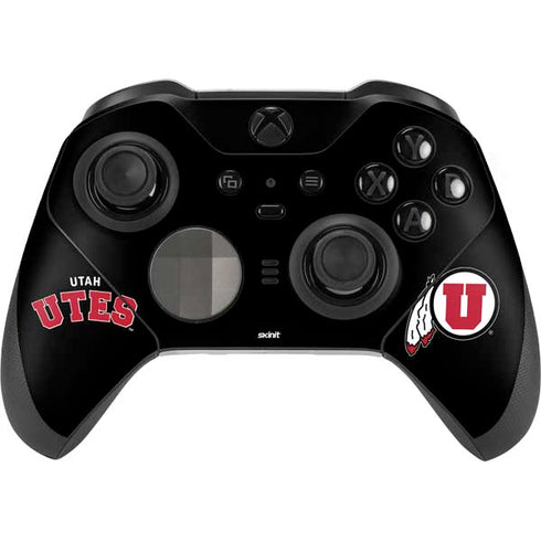 University of Utah Utes Logo Xbox Elite Wireless Controller Series 2 Skin