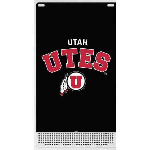 University of Utah Utes Logo Xbox Series S Console Skin