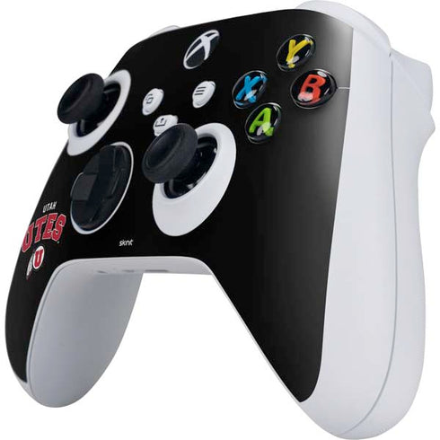 University of Utah Utes Logo Xbox Series S Controller Skin