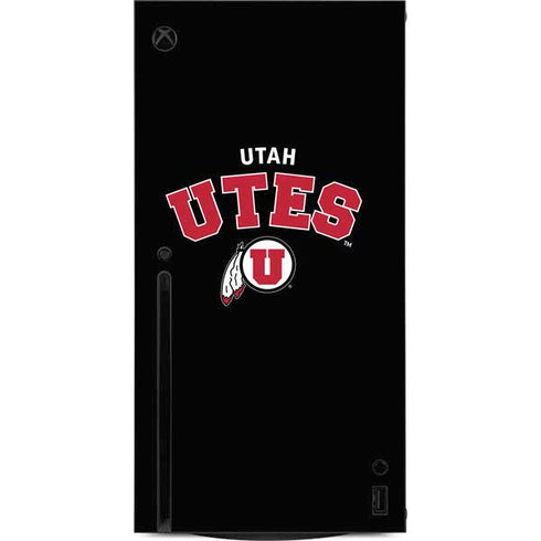 University of Utah Utes Logo Xbox Series X Console Skin
