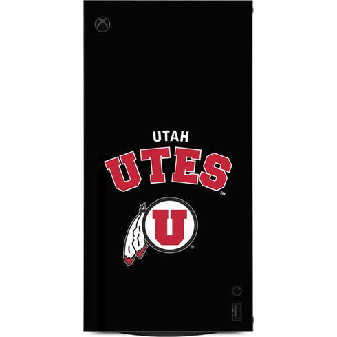 University of Utah Utes Logo XBox Series X Digital Edition Console Skin