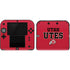 University of Utah Utes Text on Red Nintendo Skins