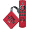 Utah Utes Text on Red Amazon Fire TV Skin