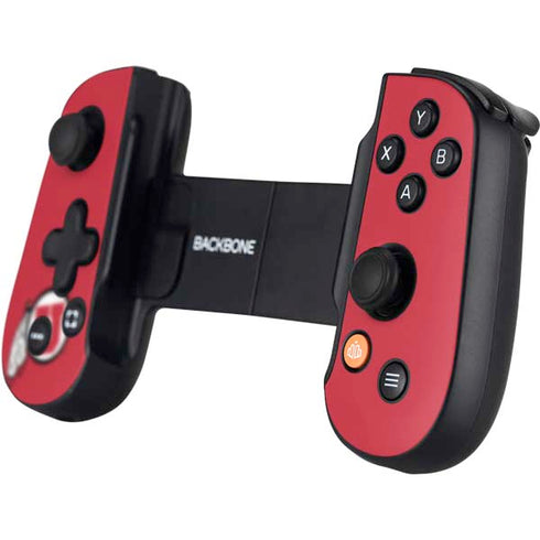 University of Utah Utes Text on Red Backbone One for iPhone Game Controller Skin