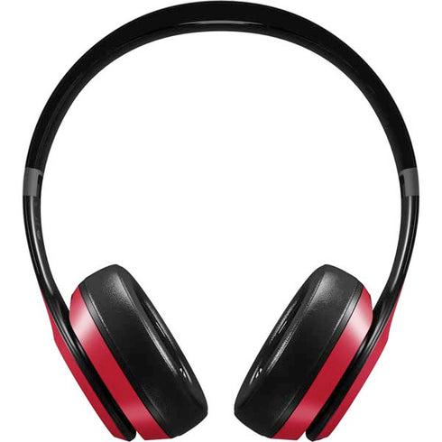 University of Utah Utes Text on Red Beats Studio Pro Wireless Headphones Skin