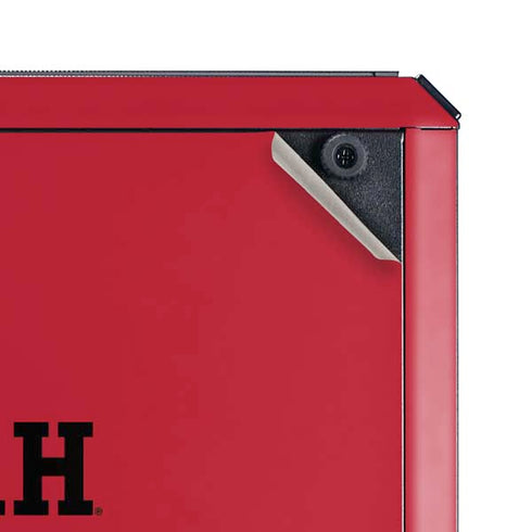 Utah Utes Text on Red Cooler Master MasterBox Q300L Mini Tower Skin