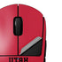 University of Utah Utes Text on Red G Pro Wireless Gaming Mouse Skin