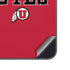 Utah Utes Text on Red Galaxy A14 5G Skin