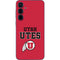 University of Utah Utes Text on Red Galaxy A55 5G Skin