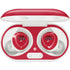 University of Utah Utes Text on Red Galaxy Buds Plus Skin