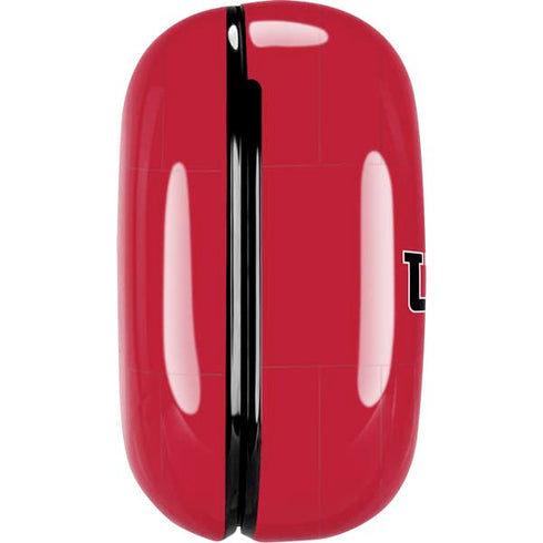 University of Utah Utes Text on Red Galaxy Buds Pro Skin