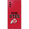 Utah Utes Text on Red Galaxy Note 10 Plus Skin