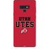 Utah Utes Text on Red Galaxy Note 9 Skin