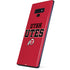 Utah Utes Text on Red Galaxy Note 9 Skin