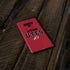 Utah Utes Text on Red Galaxy Note 9 Skin