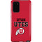 Utah Utes Text on Red Galaxy Note20 5G Pro Case
