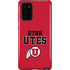 Utah Utes Text on Red Galaxy Note20 5G Pro Case