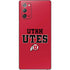 Utah Utes Text on Red Galaxy Note20 5G Skin