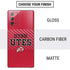 Utah Utes Text on Red Galaxy Note20 5G Skin
