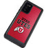Utah Utes Text on Red Galaxy Note20 5G Waterproof Case