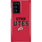 Utah Utes Text on Red Galaxy Note20 Ultra 5G Lite Case