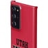 Utah Utes Text on Red Galaxy Note20 Ultra 5G Lite Case