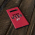 Utah Utes Text on Red Galaxy S10 Plus Skin