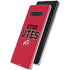 Utah Utes Text on Red Galaxy S10 Skin