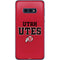 Utah Utes Text on Red Galaxy S10e Skin