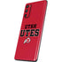 Utah Utes Text on Red Galaxy S20 Fan Edition Skin
