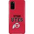 Utah Utes Text on Red Galaxy S20 Lite Case