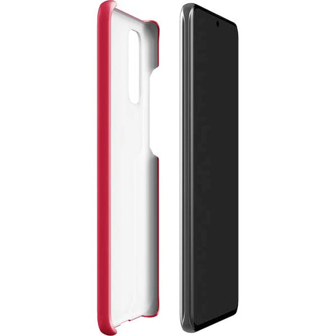Utah Utes Text on Red Galaxy S20 Lite Case