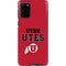 Utah Utes Text on Red Galaxy S20 Plus Pro Case