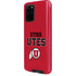 Utah Utes Text on Red Galaxy S20 Plus Pro Case