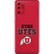 Utah Utes Text on Red Galaxy S20 Plus Skin