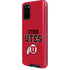 Utah Utes Text on Red Galaxy S20 Pro Case
