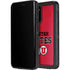 Utah Utes Text on Red Galaxy S20 Waterproof Case