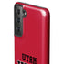 Utah Utes Text on Red Galaxy S21 FE Pro Case