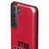 Utah Utes Text on Red Galaxy S21 Plus 5G Pro Case
