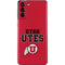 Utah Utes Text on Red Galaxy S21 Plus 5G Skin