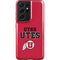 Utah Utes Text on Red Galaxy S21 Ultra 5G Pro Case