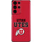 Utah Utes Text on Red Galaxy S21 Ultra 5G Skin